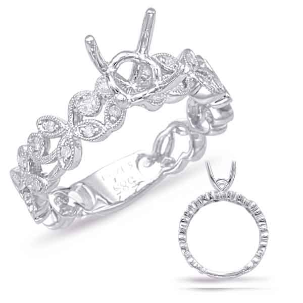 White Gold Engagement Ring
