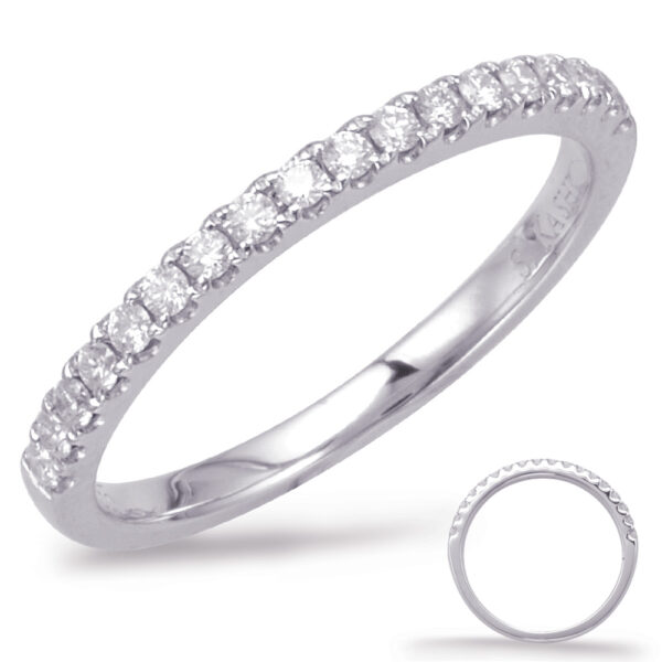 White Gold Matching Band