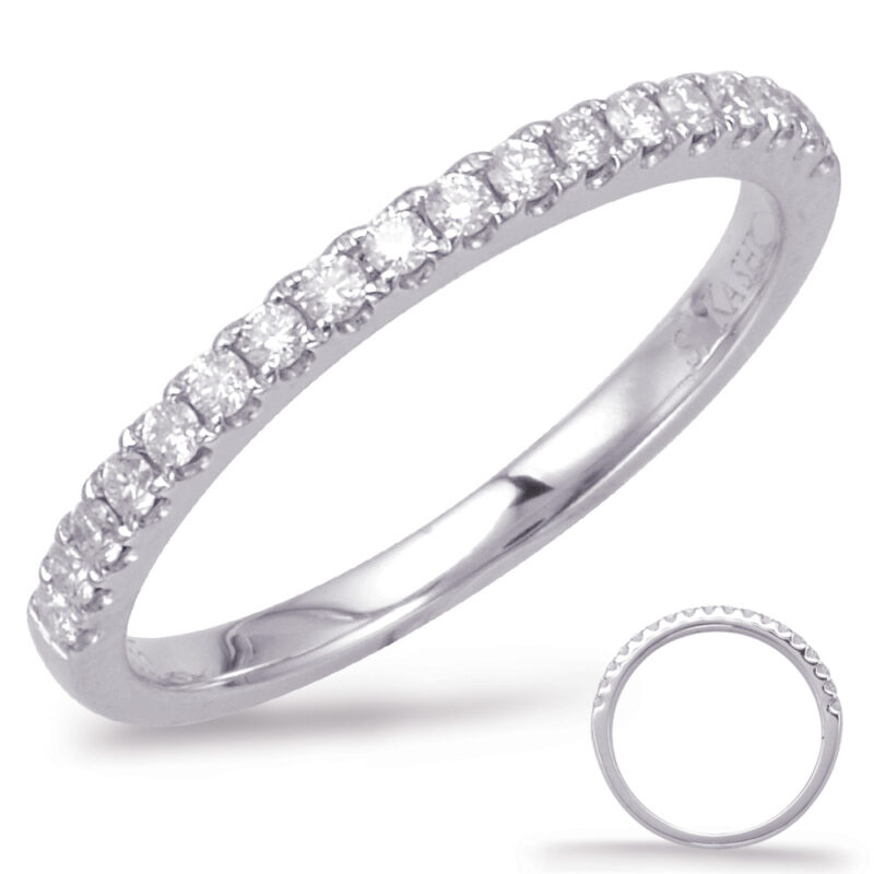 White Gold Matching Band