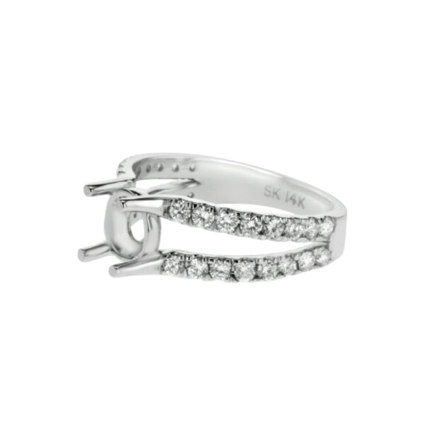 White Gold Engagement Ring