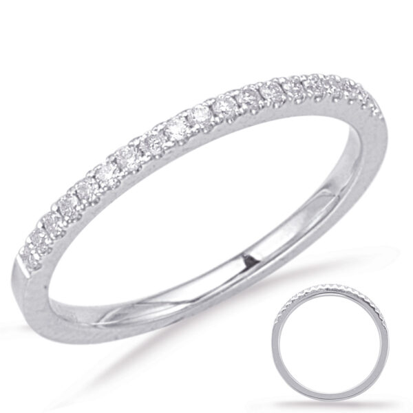 White Gold Matching Band