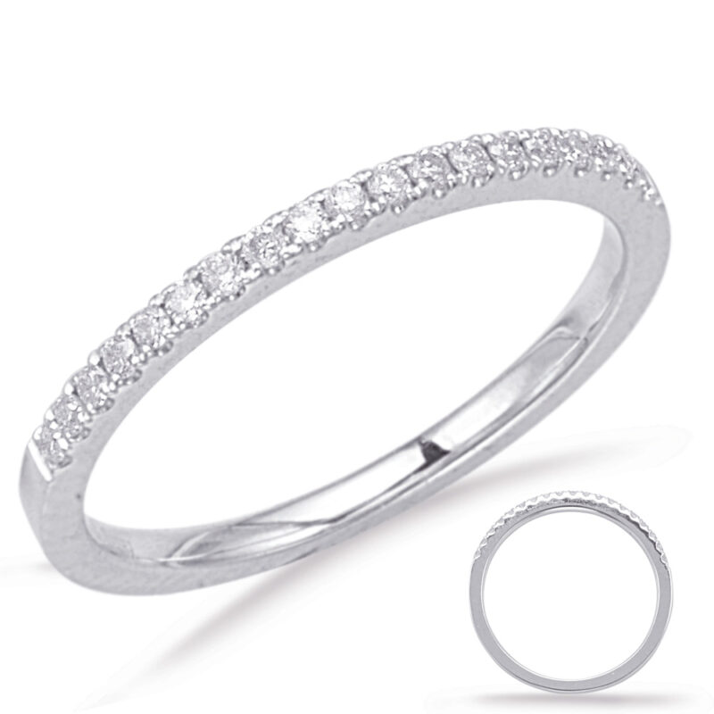 White Gold Matching Band