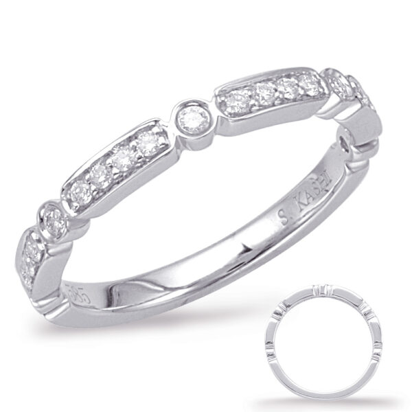 White Gold Matching Band
