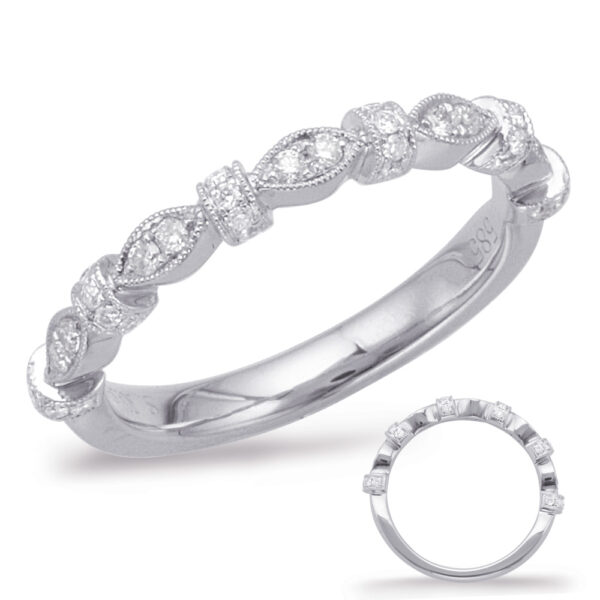 White Gold Matching Band