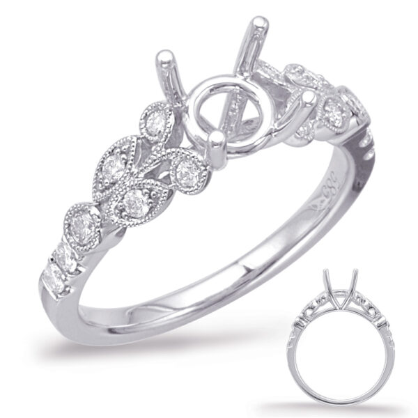 White Gold Engagement Ring