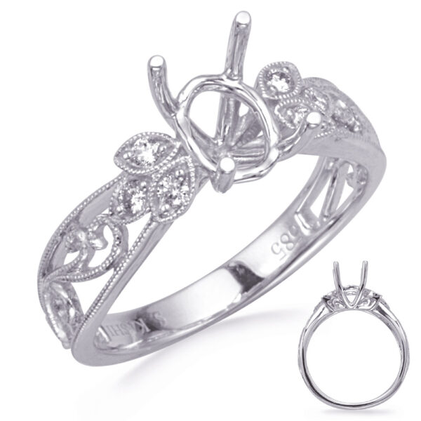 White Gold Engagement Ring