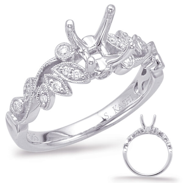 White Gold Engagement Ring