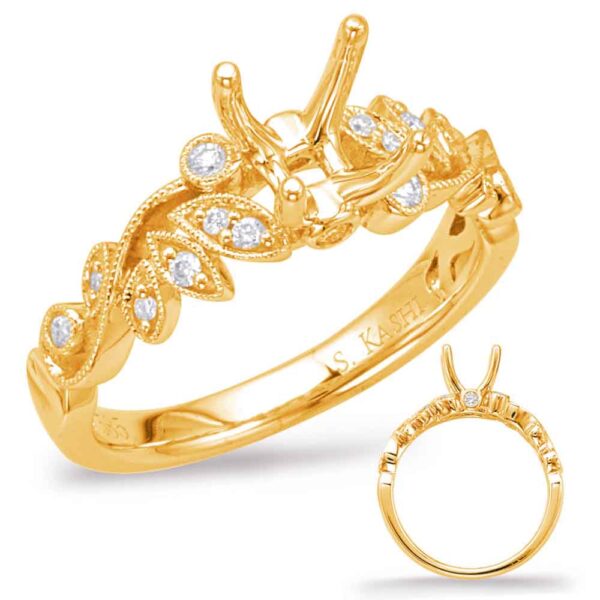 Yellow Gold Engagement Ring