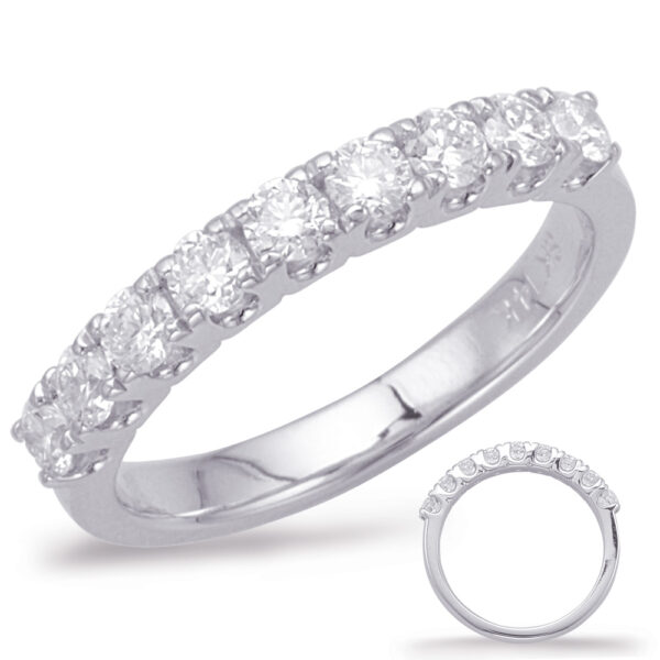 White Gold Matching Band