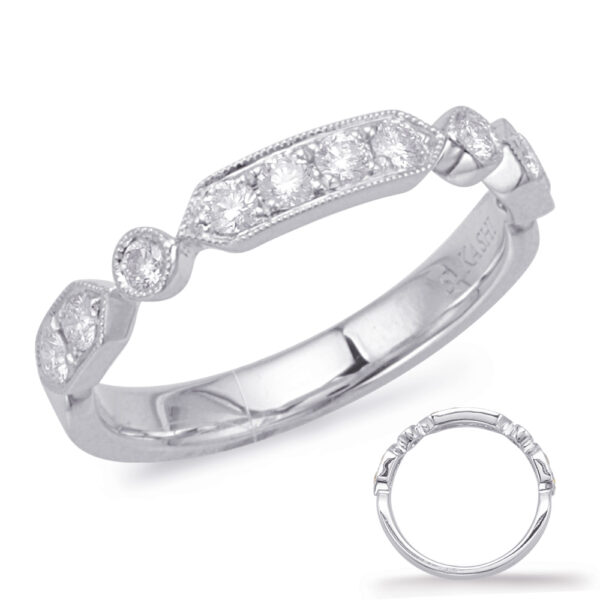 White Gold Matching Band