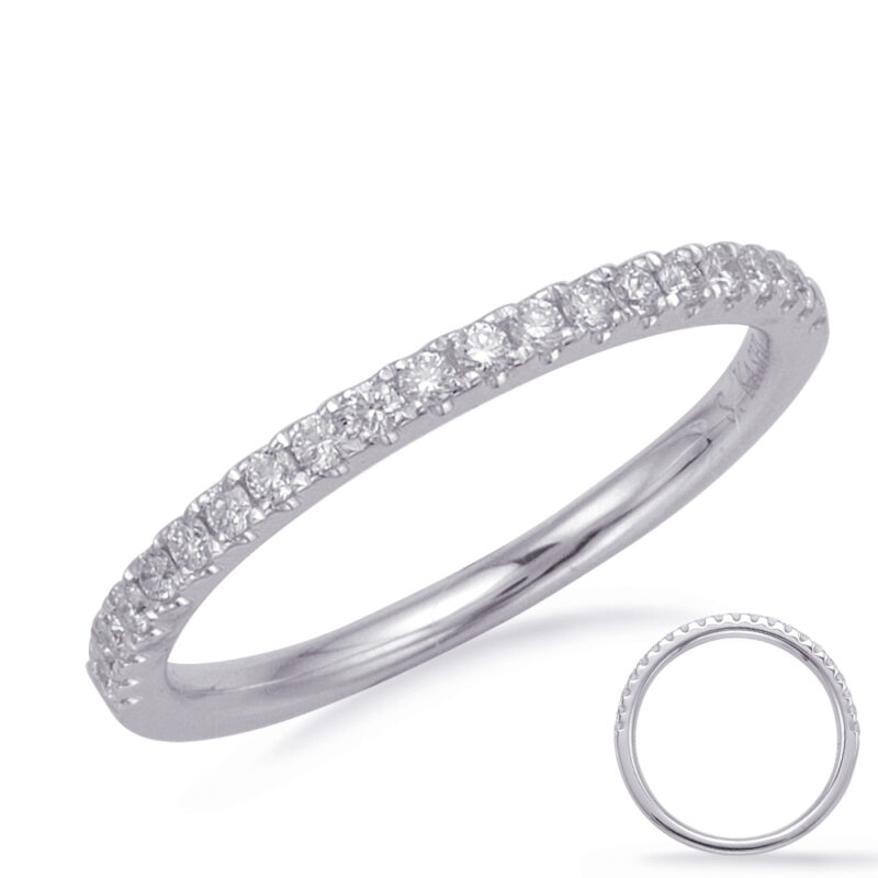 White Gold Matching Band