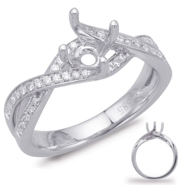 White Gold Engagement Ring