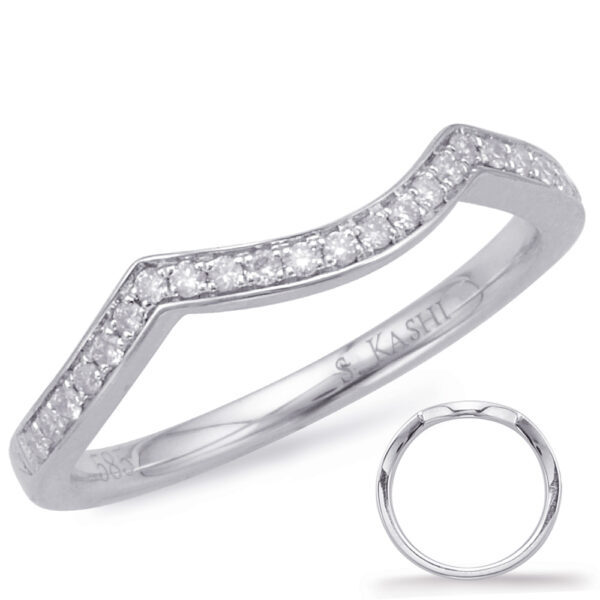 White Gold Matching Band