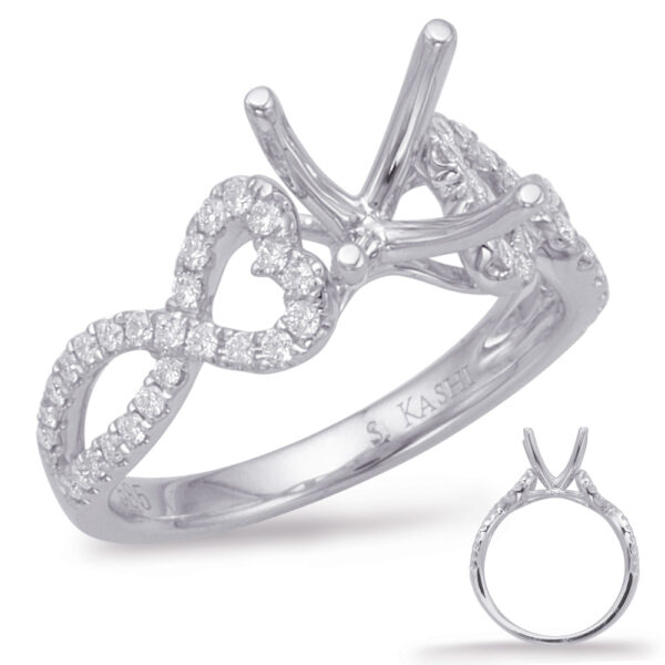 White Gold Engagement Ring