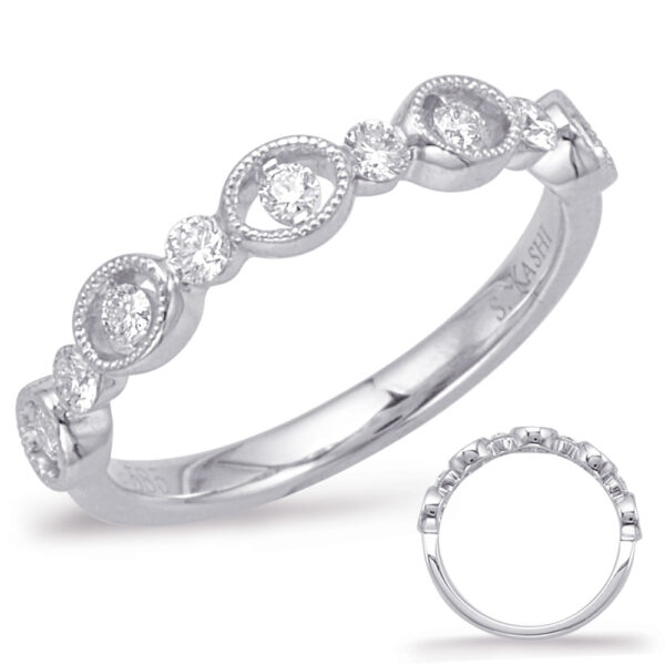 White Gold Matching Band