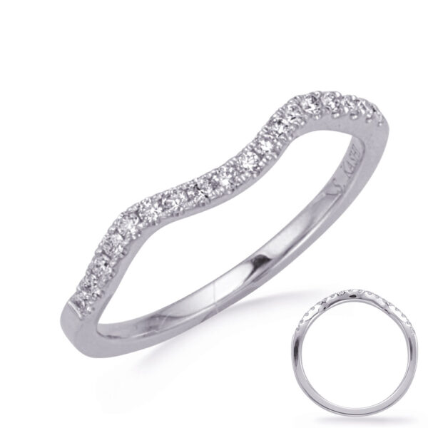 White Gold Wedding Band