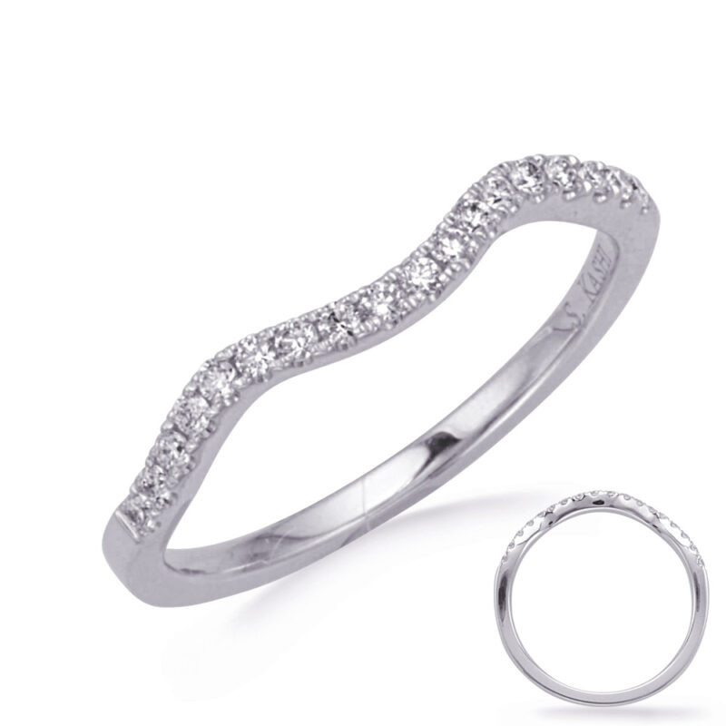 White Gold Wedding Band