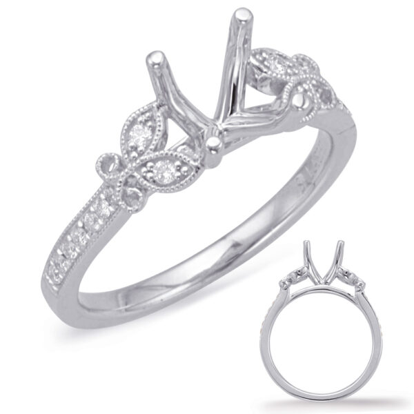 White Gold Engagement Ring