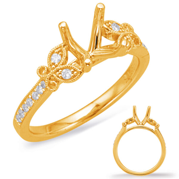 Yellow Gold Engagement Ring