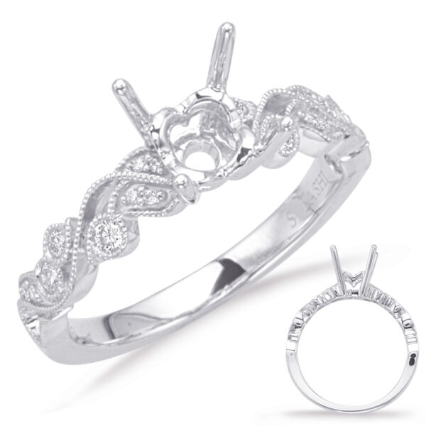 White Gold Engagement Ring
