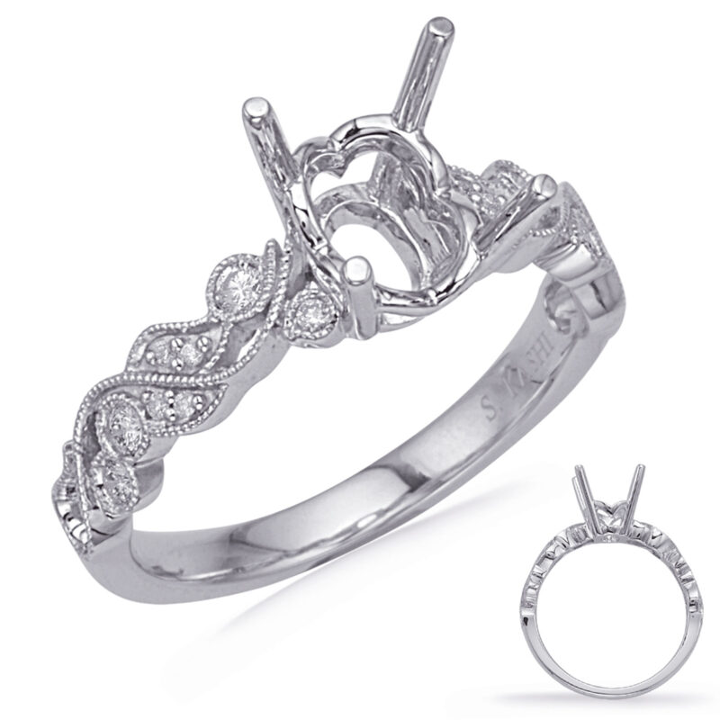 White Gold Engagement Ring