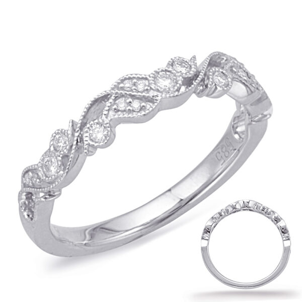 White Gold Wedding Band