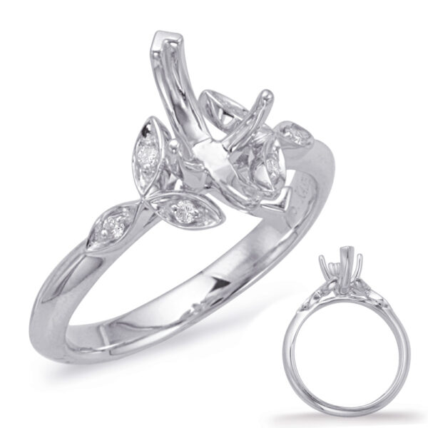 White Gold Engagement Ring