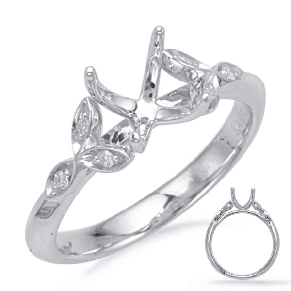 White Gold Engagement Ring