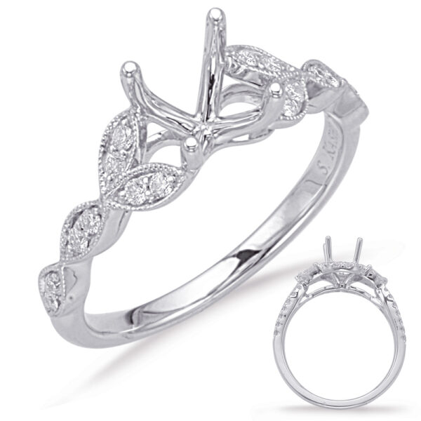 White Gold Engagement Ring