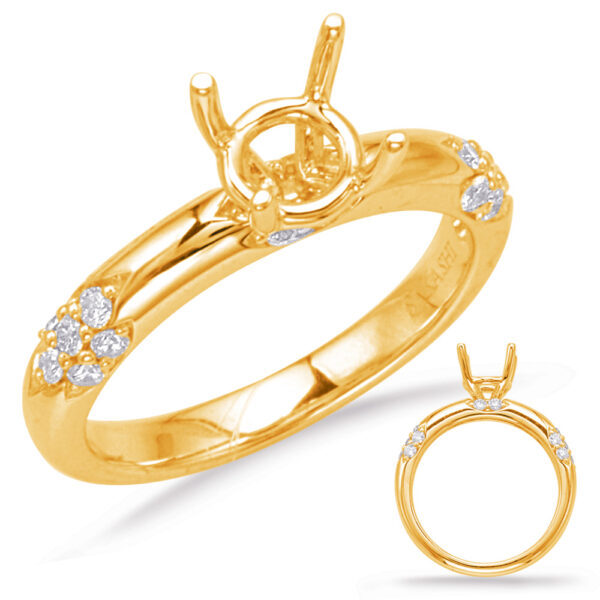 Yellow Gold Engagement Ring