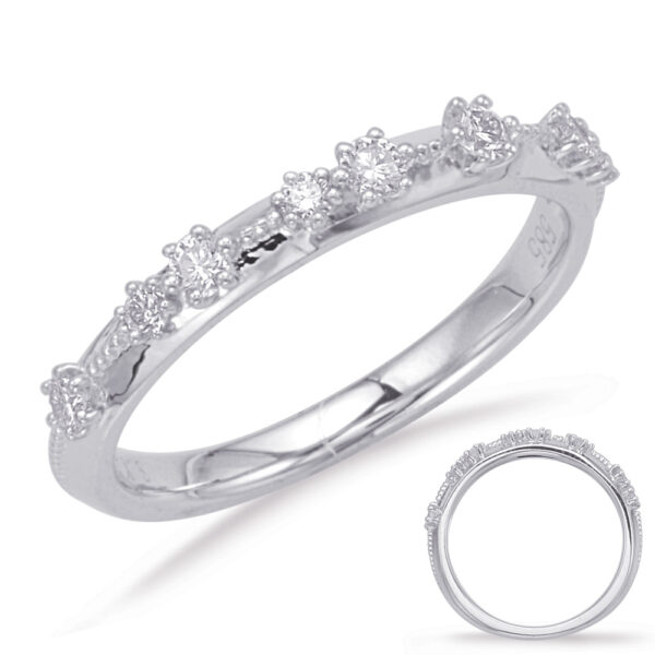 White Gold Matching Band