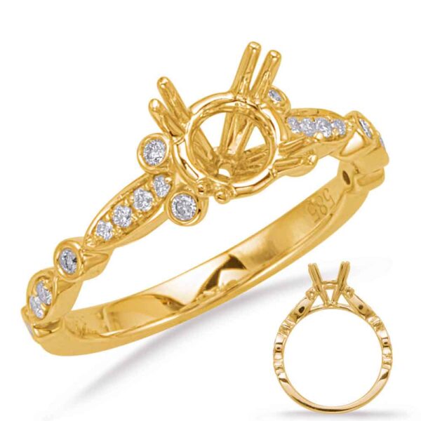 Yellow Gold Engagement Ring