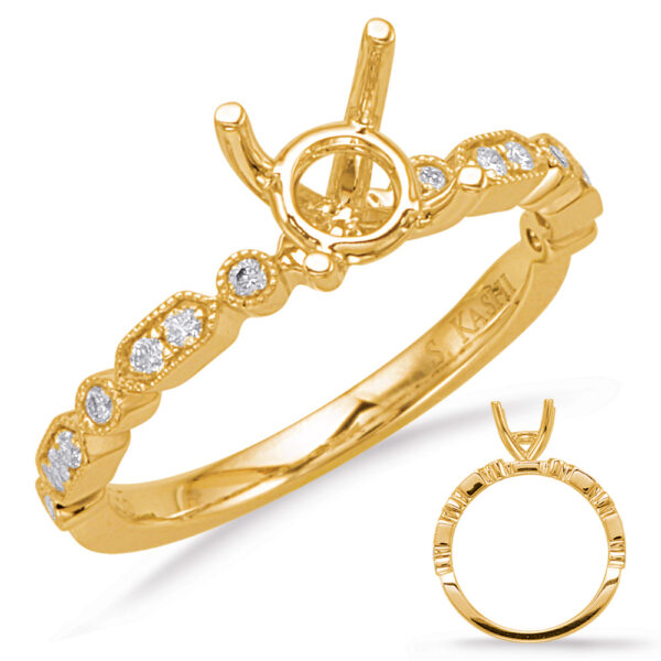 Yellow Gold Engagement Ring