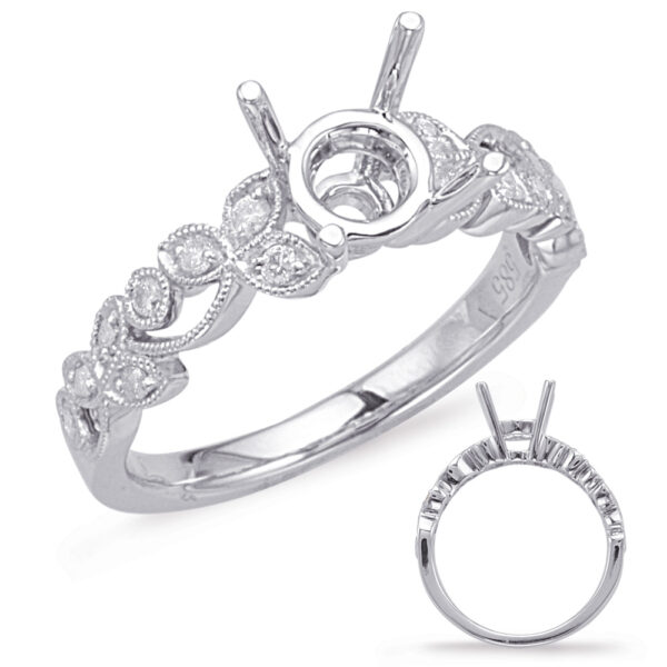 White Gold Engagement Ring