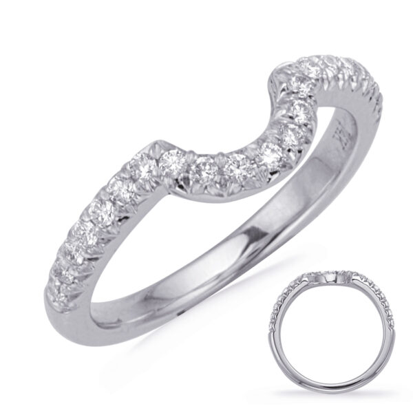 White Gold Wedding Band