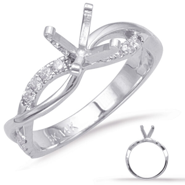 White Gold Engagement Ring
