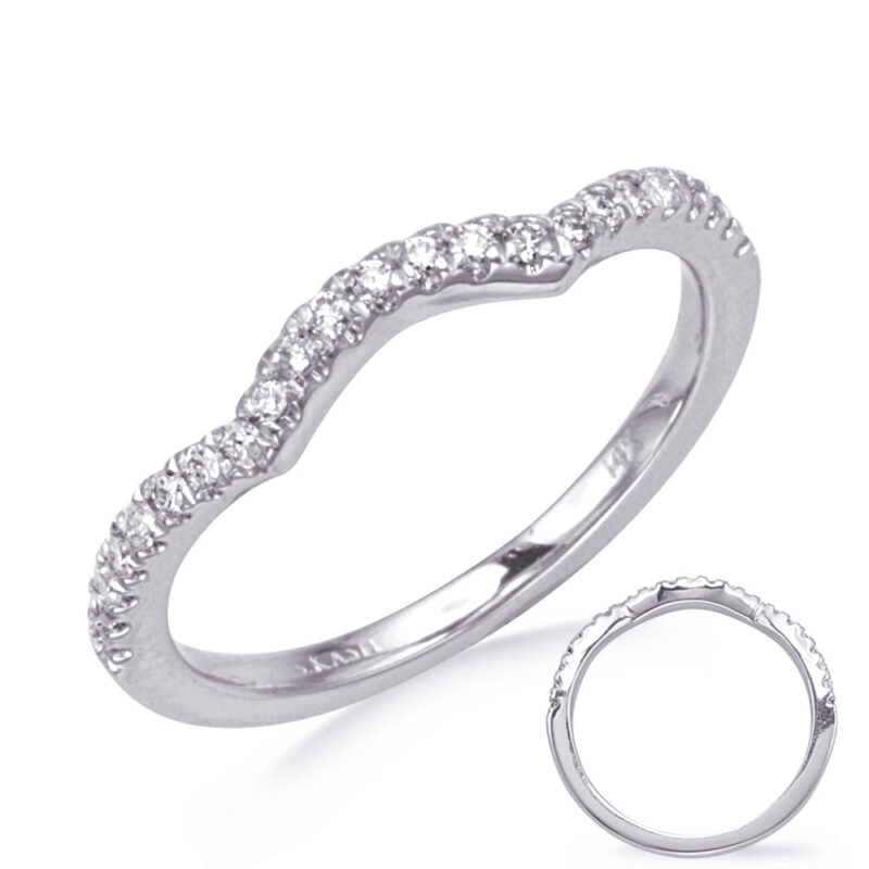 White Gold Wedding Band
