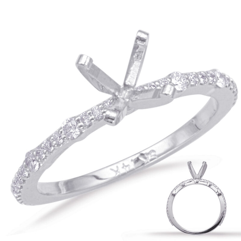 White Gold Engagement Ring