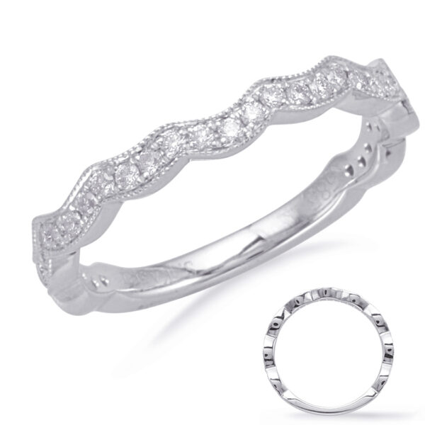 White Gold Matching Band