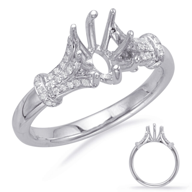 White Gold Engagement Ring