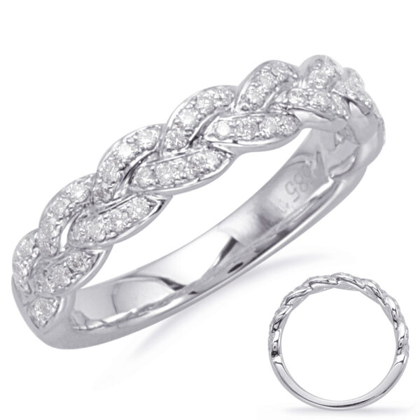 White Gold Matching Band