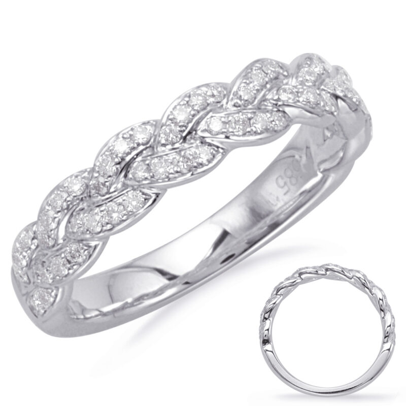 White Gold Matching Band