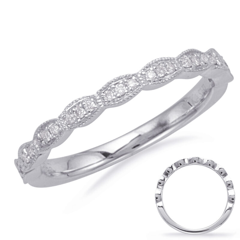 White Gold Matching Band