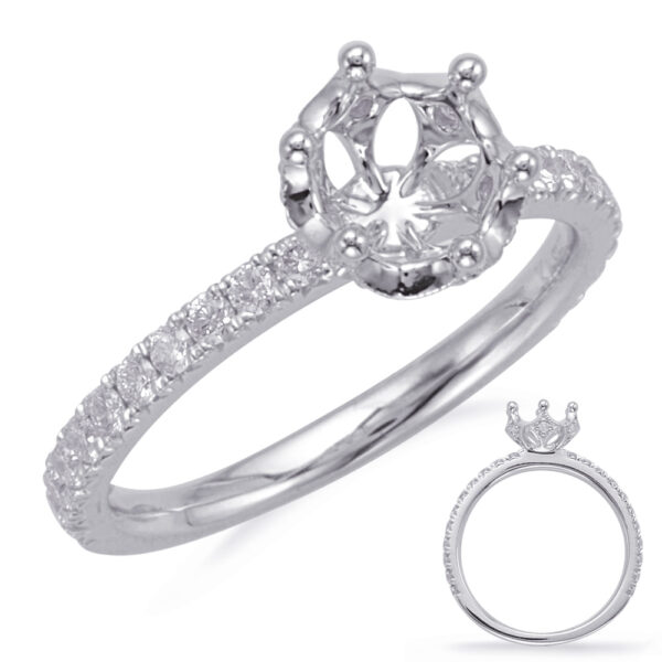 White Gold Engagement Ring