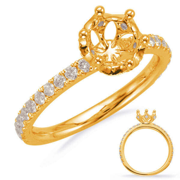 Yellow Gold Engagement Ring
