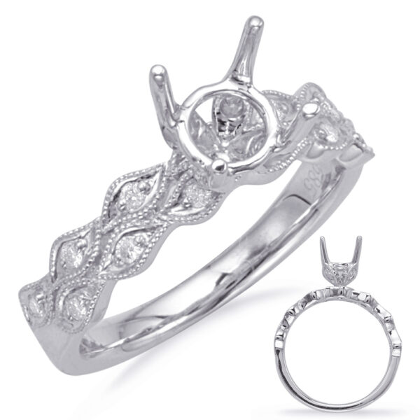 White Gold Engagement Ring
