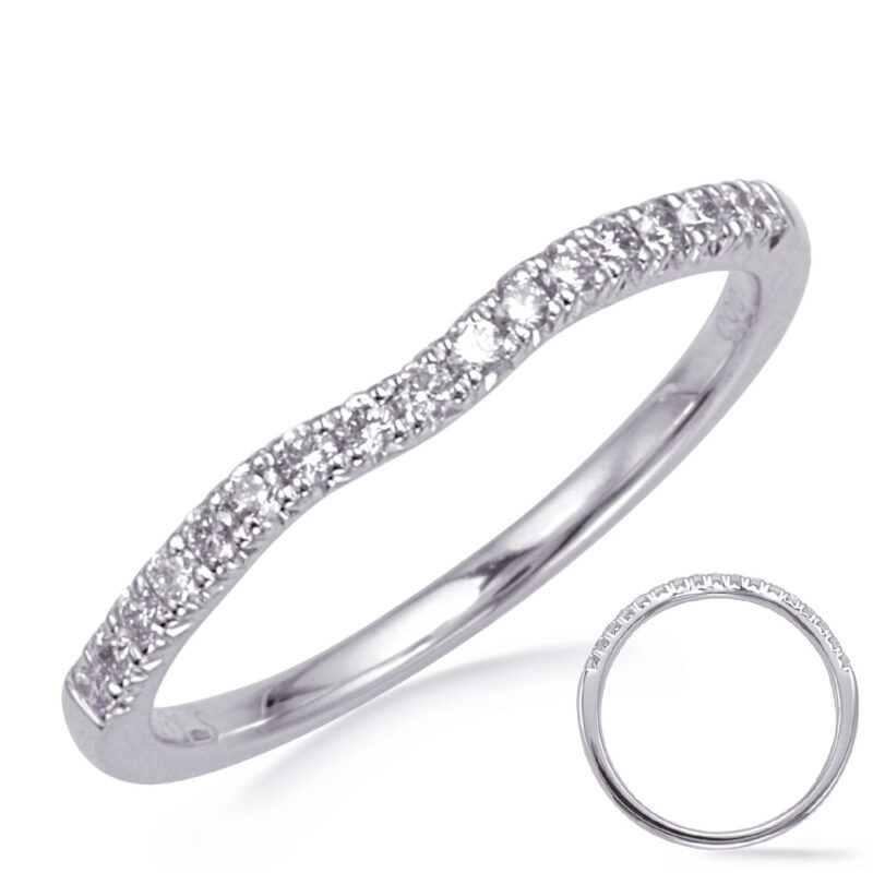 White Gold Wedding Band