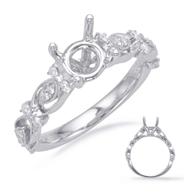White Gold Engagement Ring