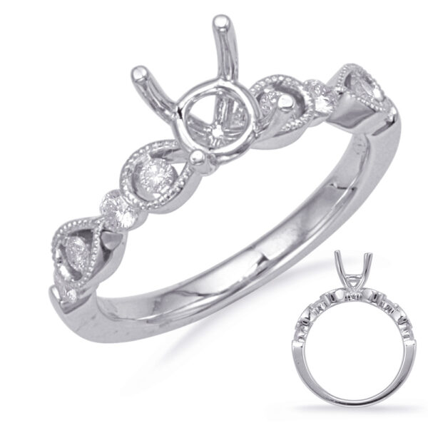 White Gold Engagement Ring