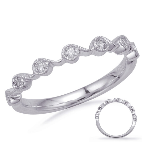 White Gold Matching Band
